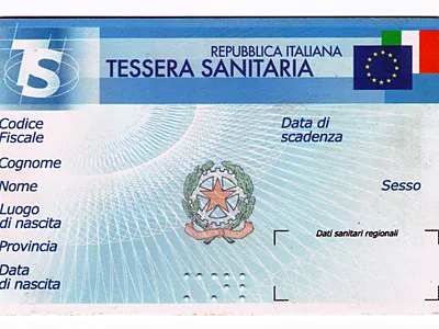 Tessera sanitaria con codice fiscale
