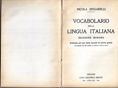 Vocabolario della lingua italiana